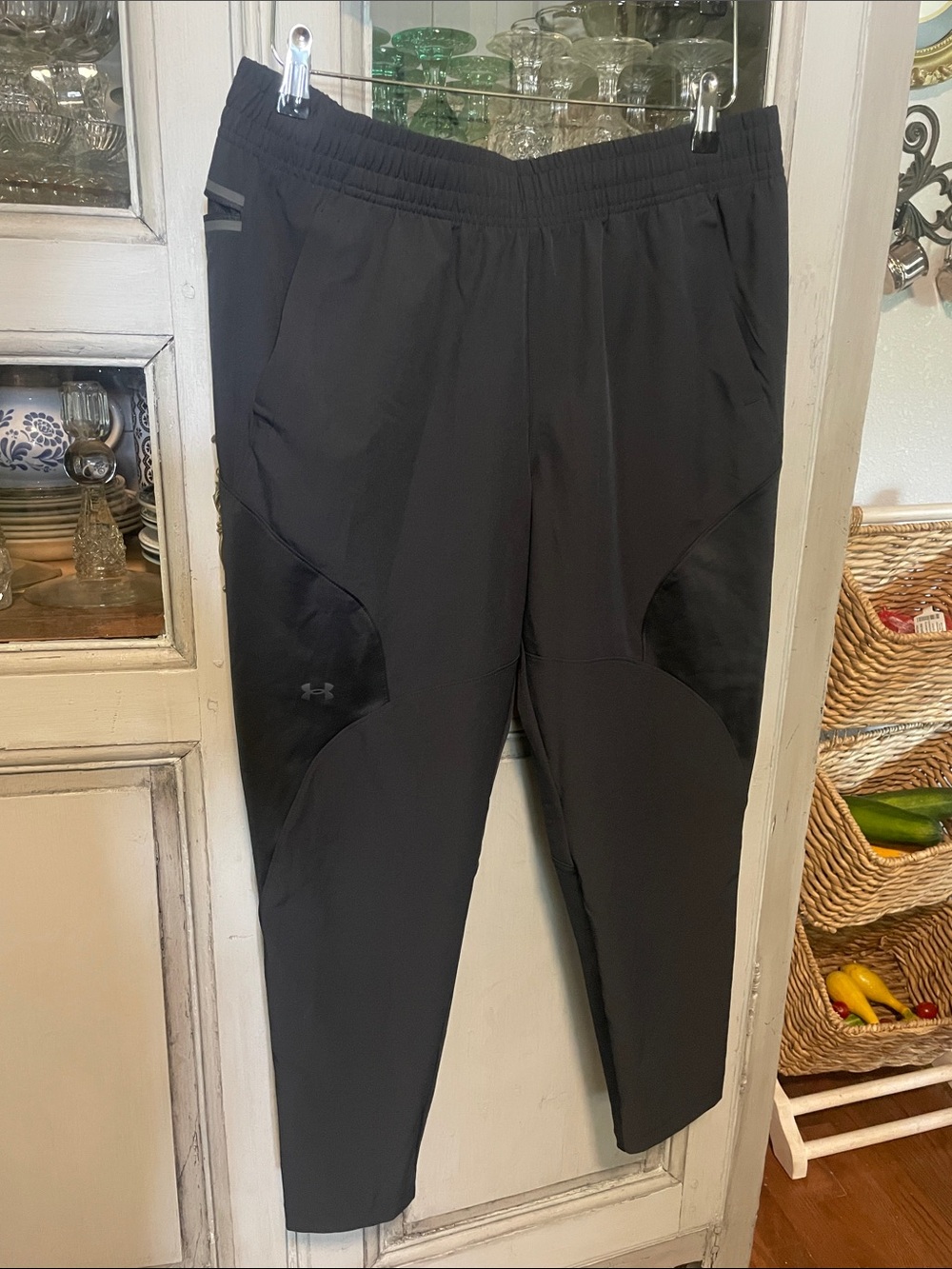 Brand New Never Worn- Under Armour Men’s Black Athletic Joggers with Subtle Logo